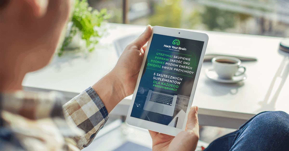 E-book “5 skutecznych suplementów dla każdego przedsiębiorcy”